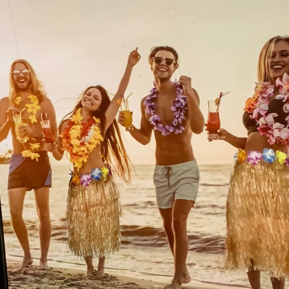 3$😎Hawaïen Skirts